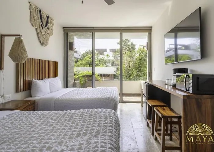 Nhoa 205a Lux 2br Pool View In Aldea Zama Tulum