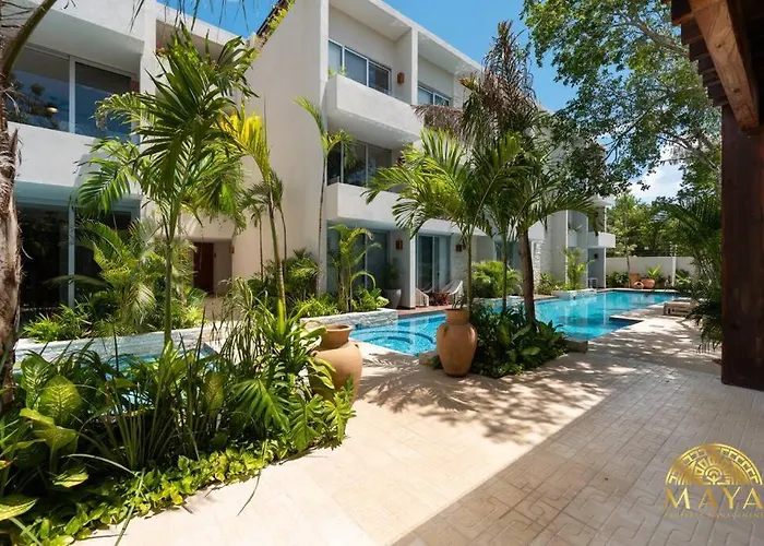 Nhoa 205a Lux 2br Pool View In Aldea Zama