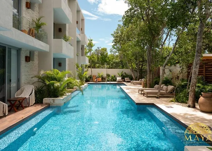 Nhoa 205a Lux 2br Pool View In Aldea Zama Tulum