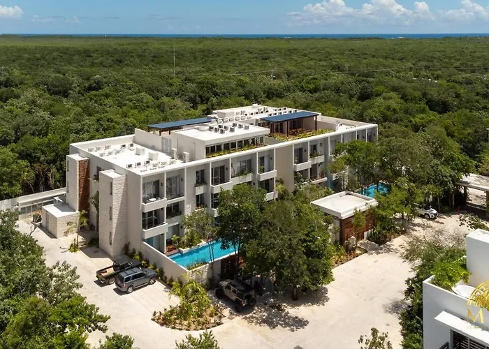 Nhoa 205a Lux 2br Pool View In Aldea Zama Appartement Tulum