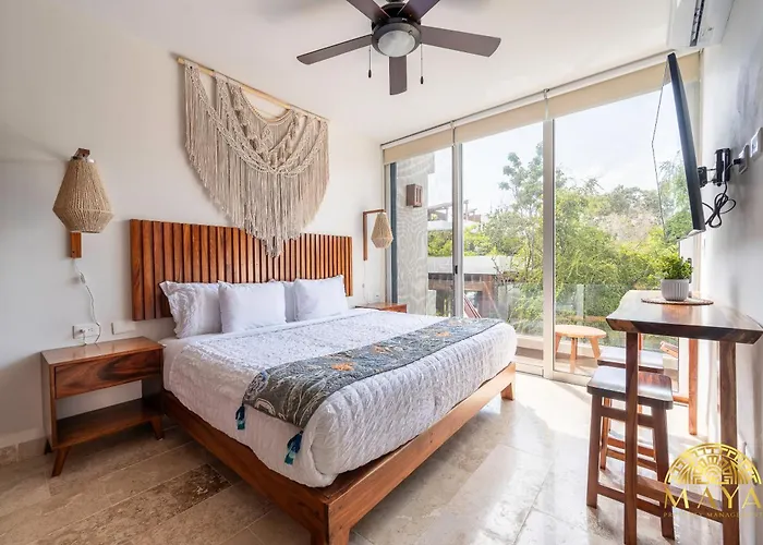 Nhoa 205a Lux 2br Pool View In Aldea Zama * Tulum