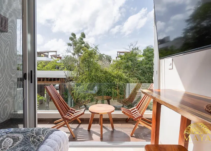 Nhoa 205a Lux 2br Pool View In Aldea Zama Appartement *