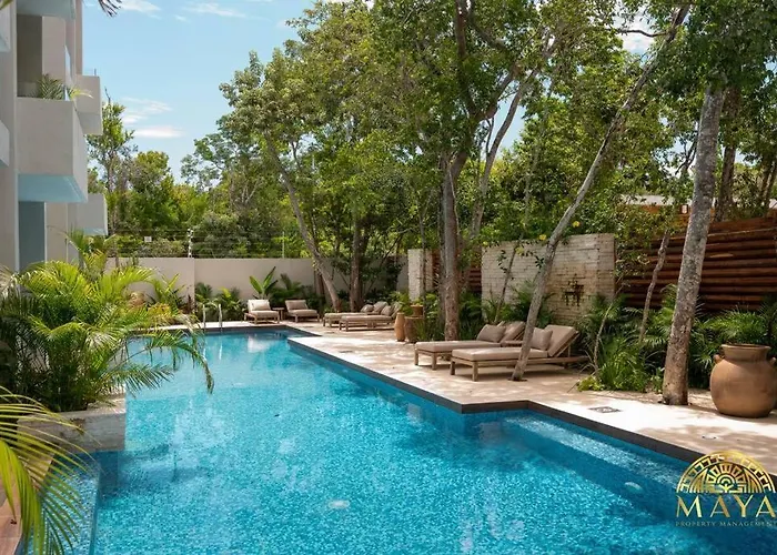 Nhoa 205a Lux 2br Pool View In Aldea Zama Tulum