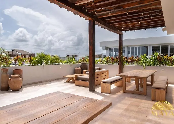 Nhoa 205a Lux 2br Pool View In Aldea Zama Appartement Tulum