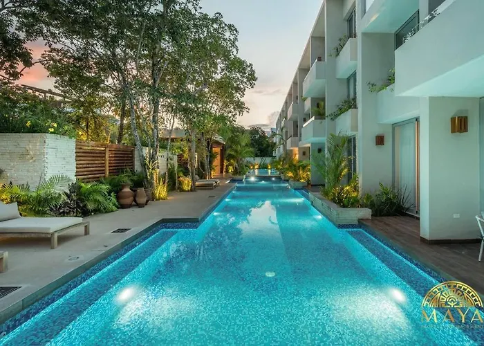 Nhoa 205a Lux 2br Pool View In Aldea Zama *