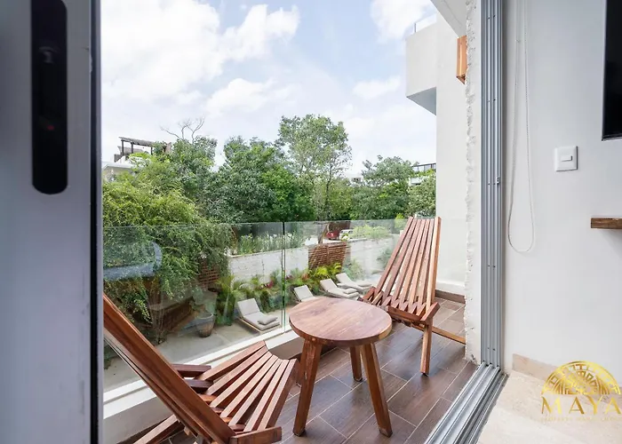 Nhoa 205a Lux 2br Pool View In Aldea Zama Appartement *