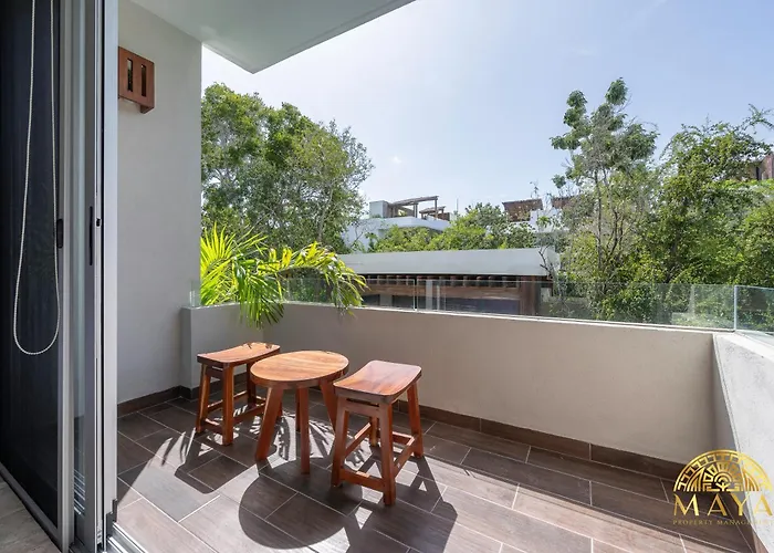 Nhoa 205a Lux 2br Pool View In Aldea Zama *